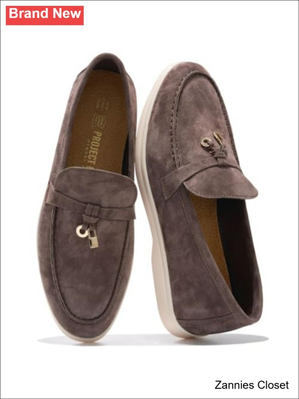 ✨Genuine Leather Loafers for Women Slip-On Mocc Penny Loafer